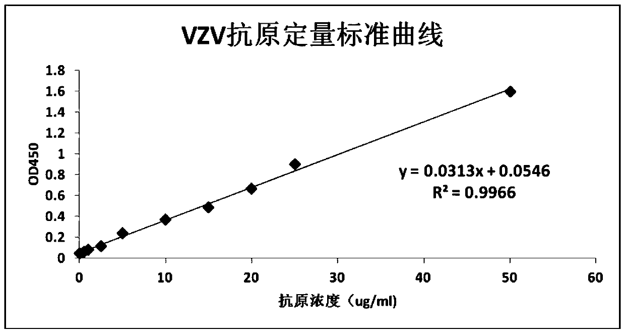 A rapid detection method for varicella-zoster virus titer