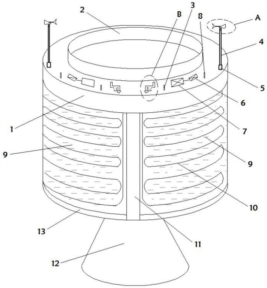 An electrified self-cleaning cage