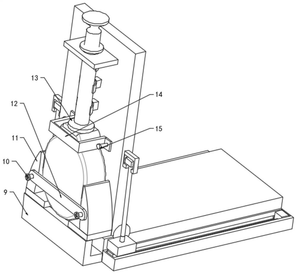 Mounting structure of condensing equipment