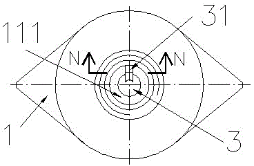 Paste shell with annular nozzle