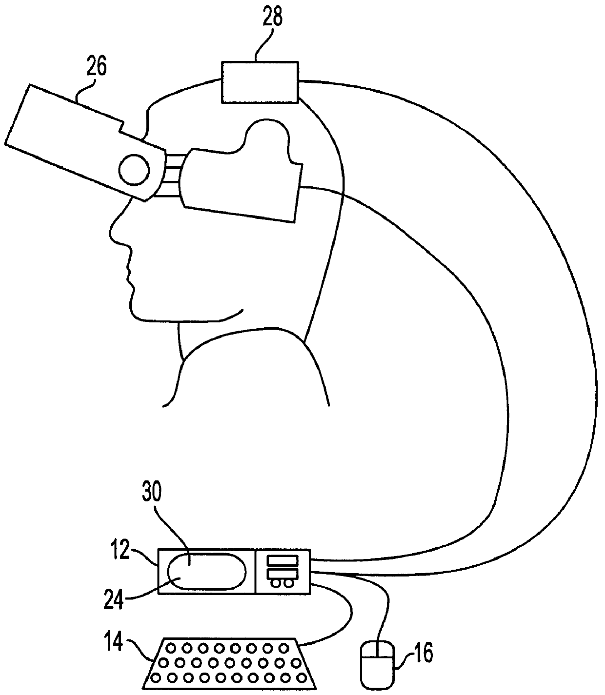 Wearable display and methods for controlling same