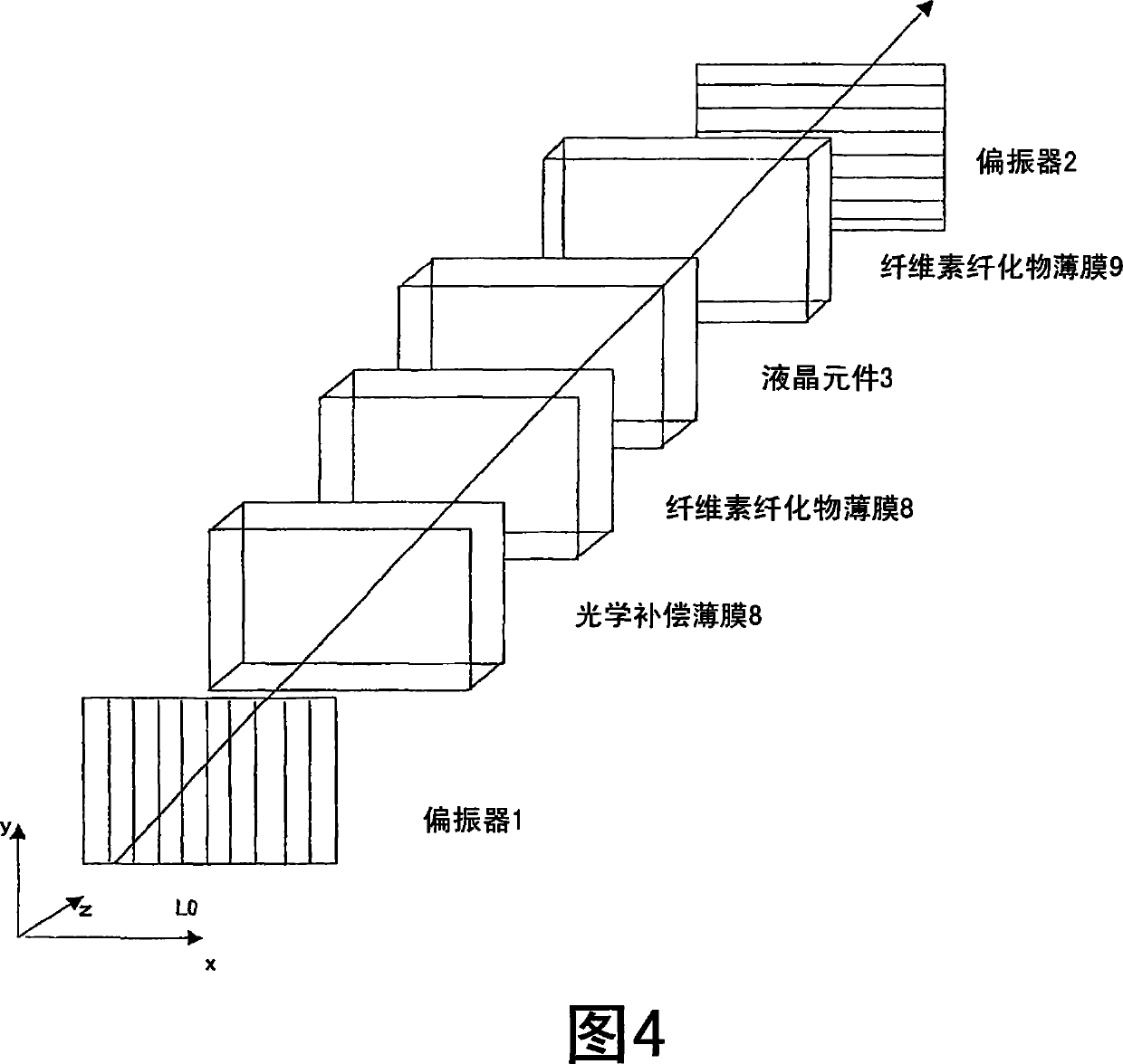 Liquid crystal display device, optical compensatory sheet, and polarizer and liquid crystal display device employing the same