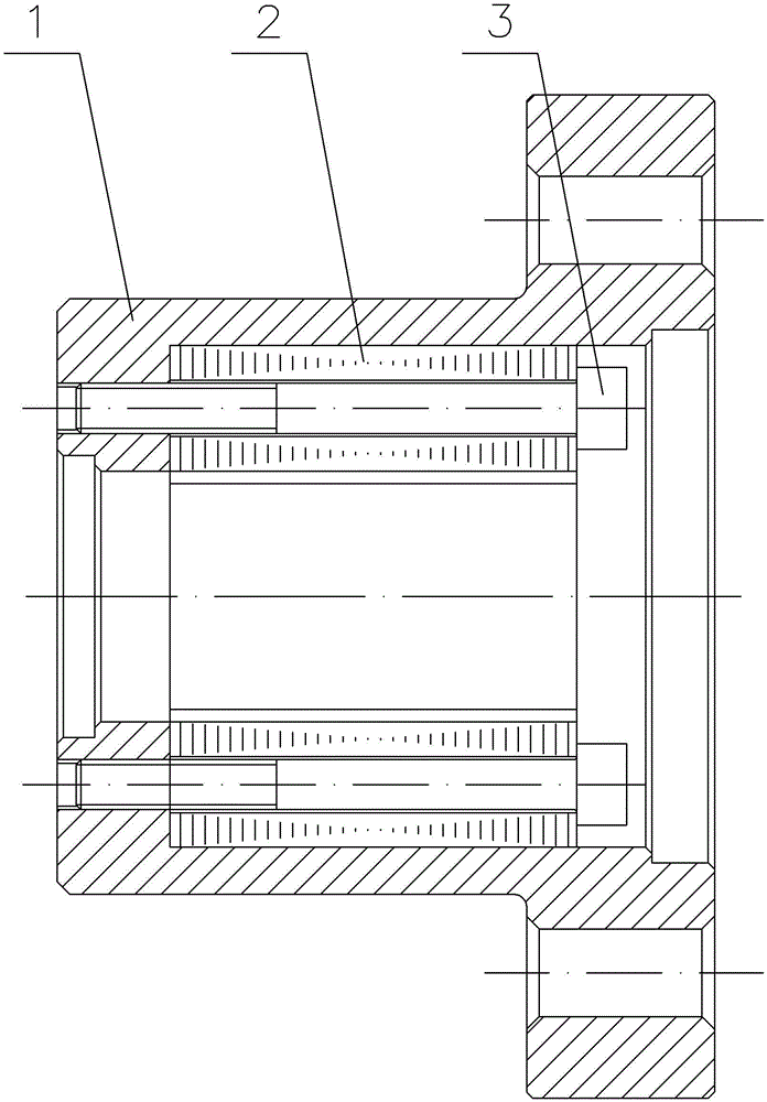 Elastic coupling for spline shaft