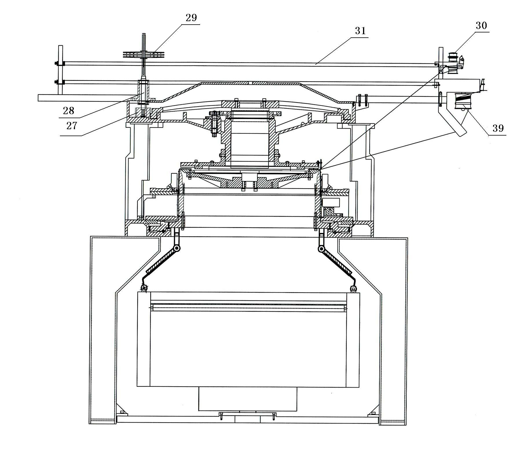 Concave-convex loop-cutting computer jacquard machine