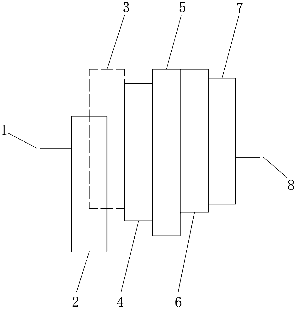 Inverted structure OLED device based on strong electron injection layer and manufacturing method thereof