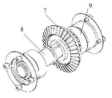 Active-passive combined low-power-consumption ankle joint prosthesis