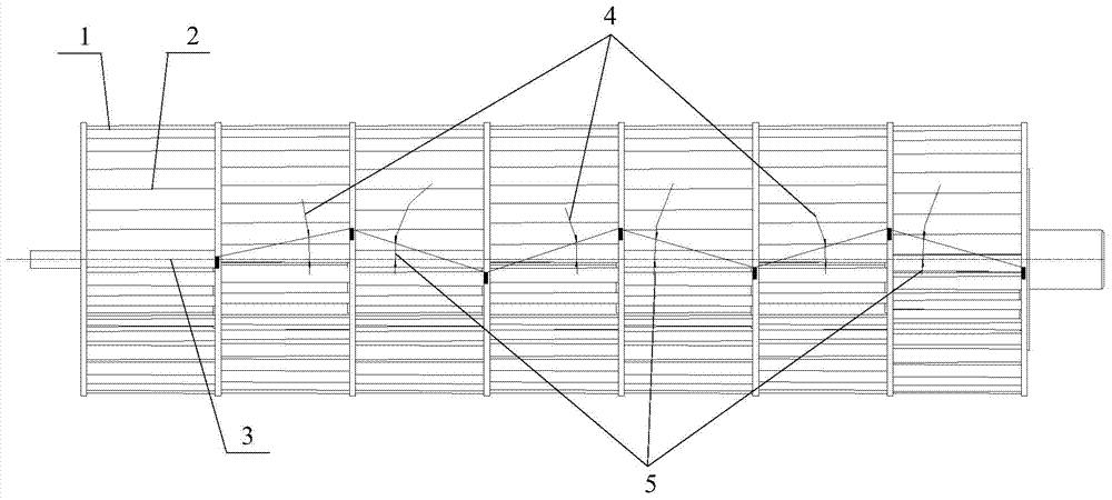 Air conditioner and cross flow blade thereof