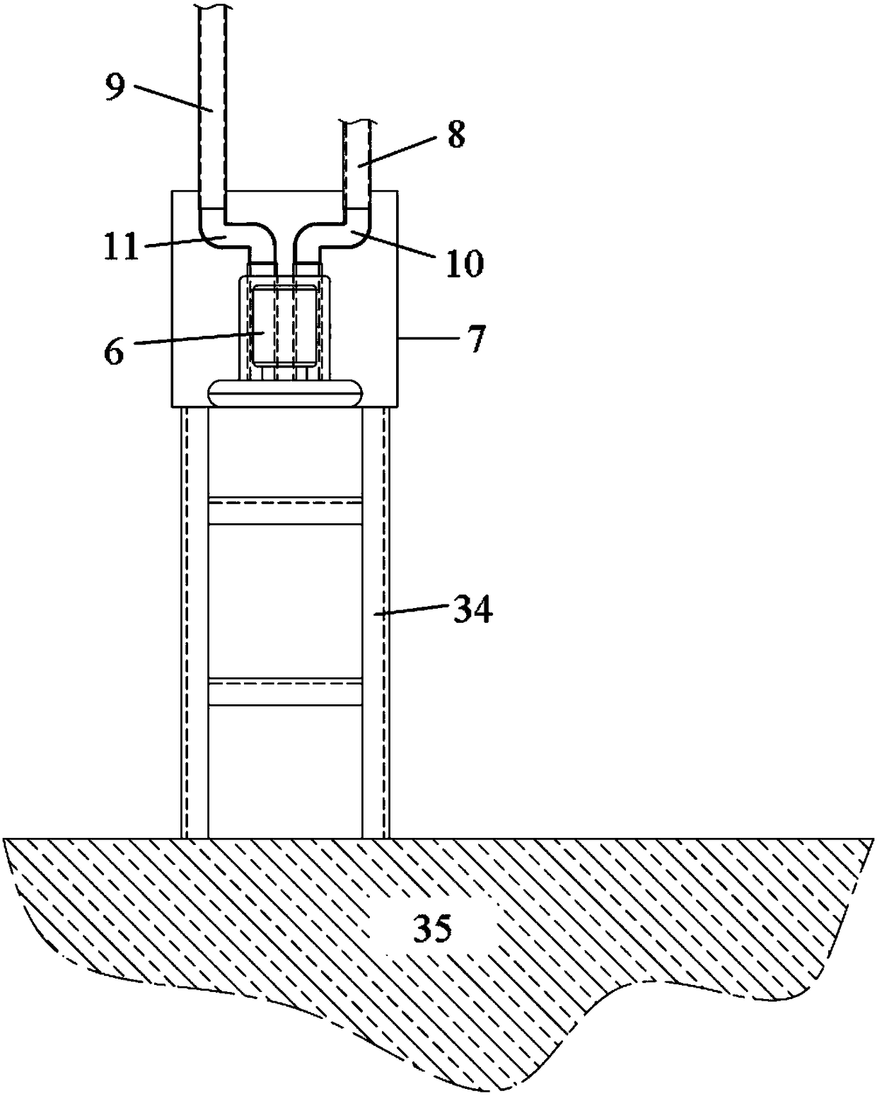 Gas purification system for metallic lithium glove box