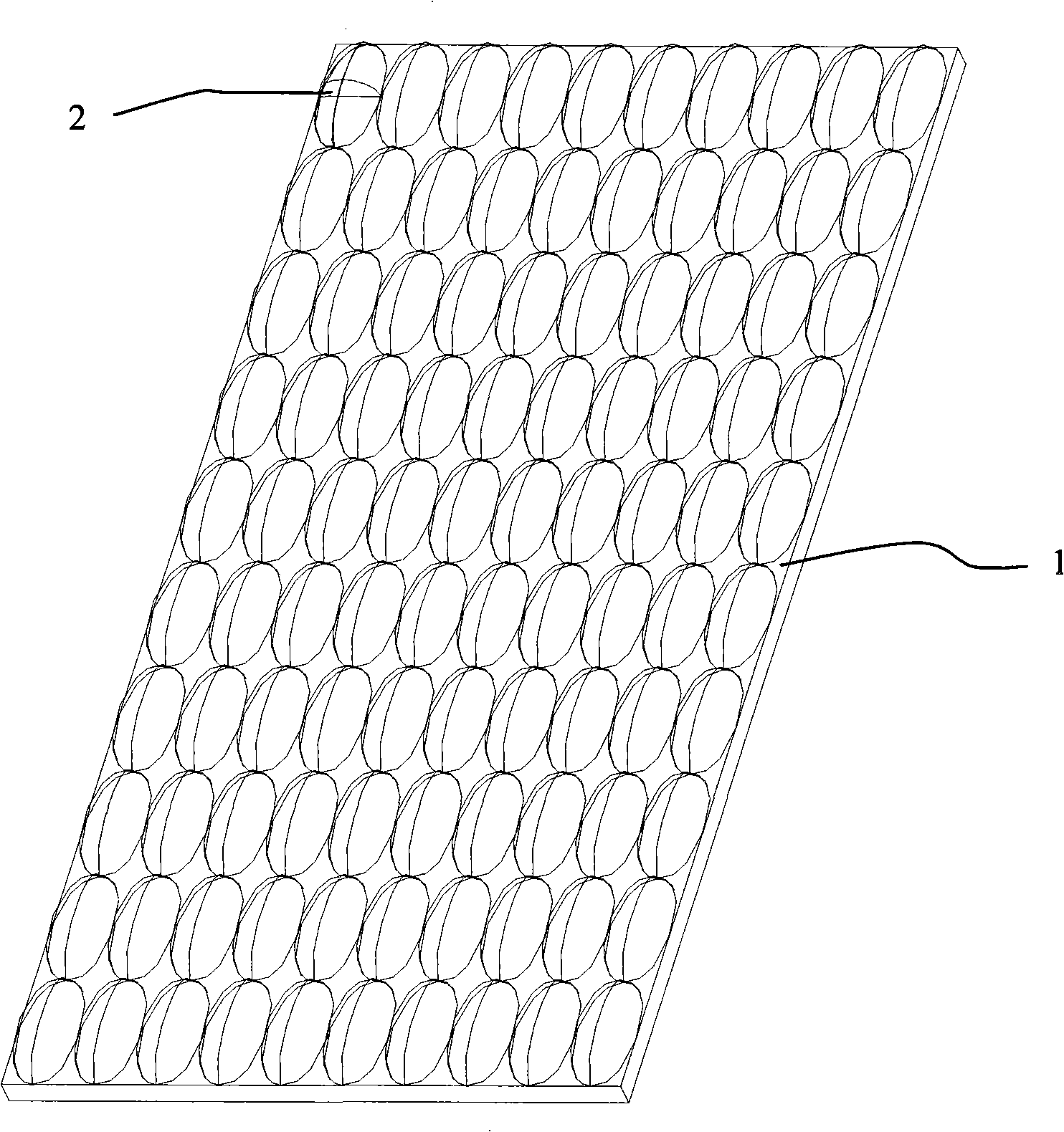 Microstructure multifunction optical film diaphragm