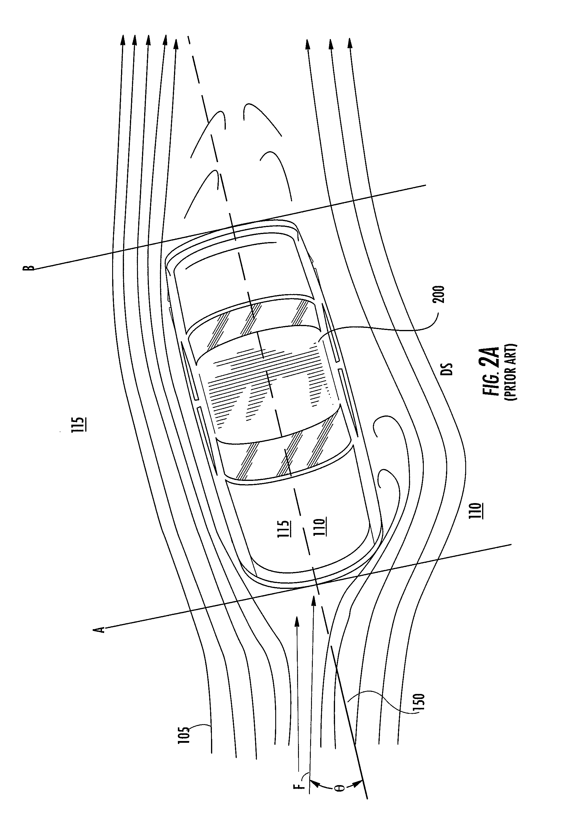 Air deflecting system for automobiles