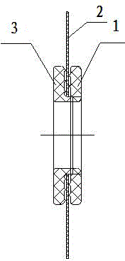 Filter cloth bag for filter press and forming method