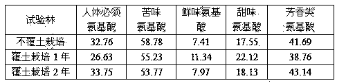 Cultivation method capable of improving quality of long-section bamboo shoots