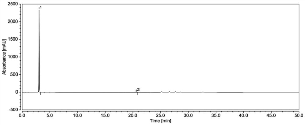 Method for detecting purity of 2-(2-chloro-1-ethylene) hydrazide methyl formate