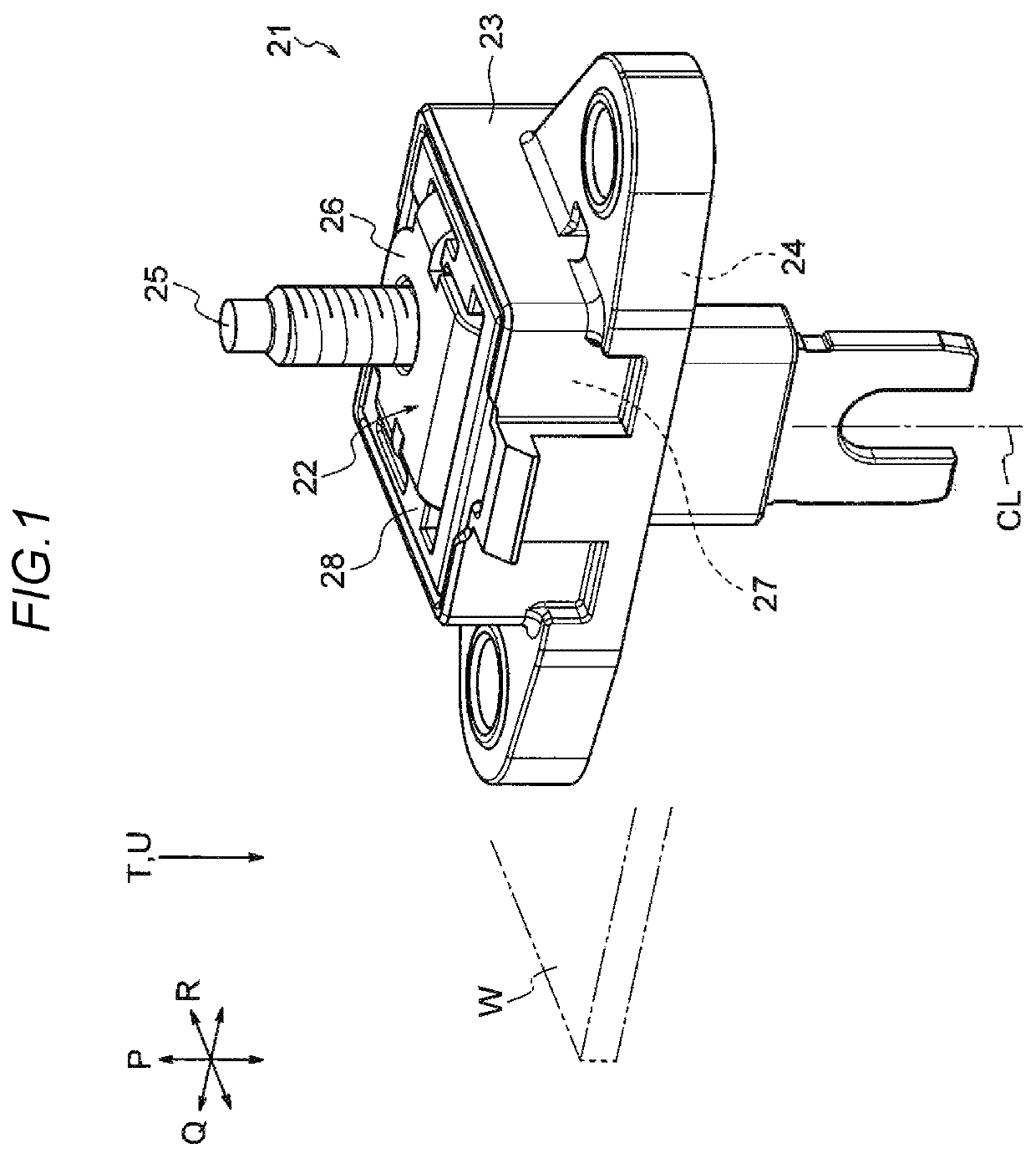 Busbar component, terminal block, and vehicular device