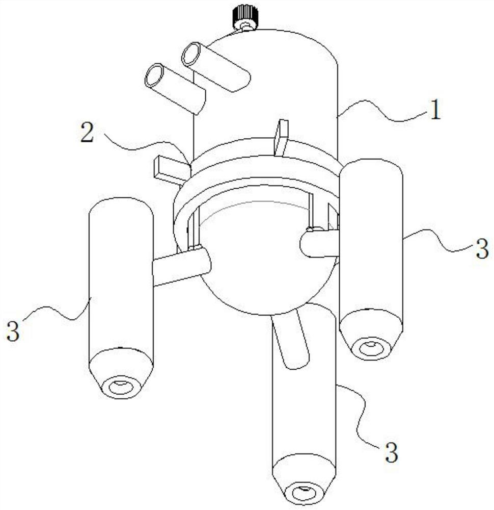 Glue pouring machine for electronic components based on improvement of glue pouring quality