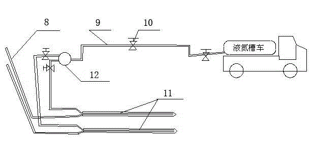 Method for replacing tail brush in shield tunnel through liquid nitrogen freezing