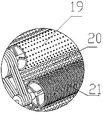 A rhizome Chinese medicinal material harvester for rolling and removing soil