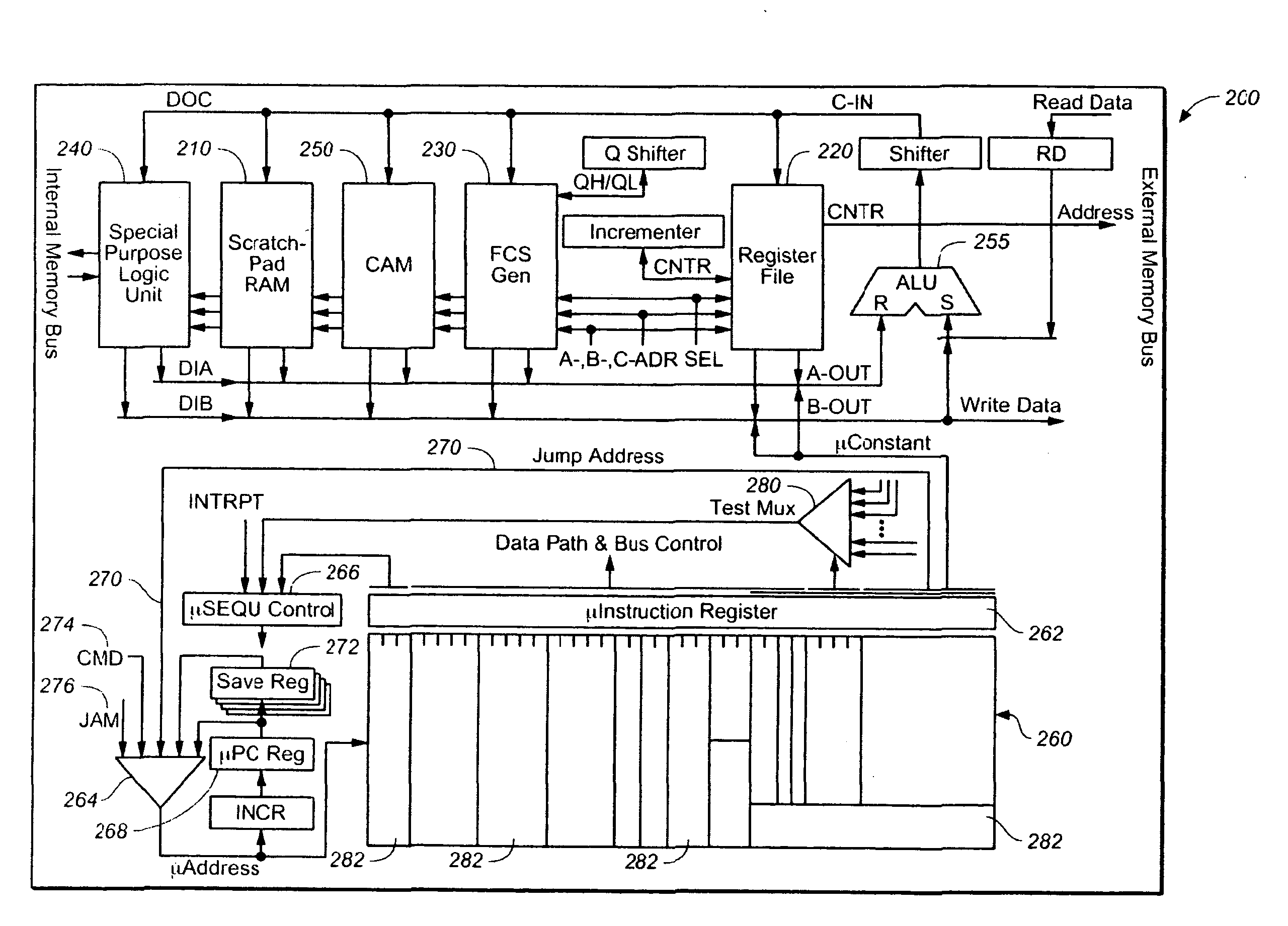 Energy efficient processing device