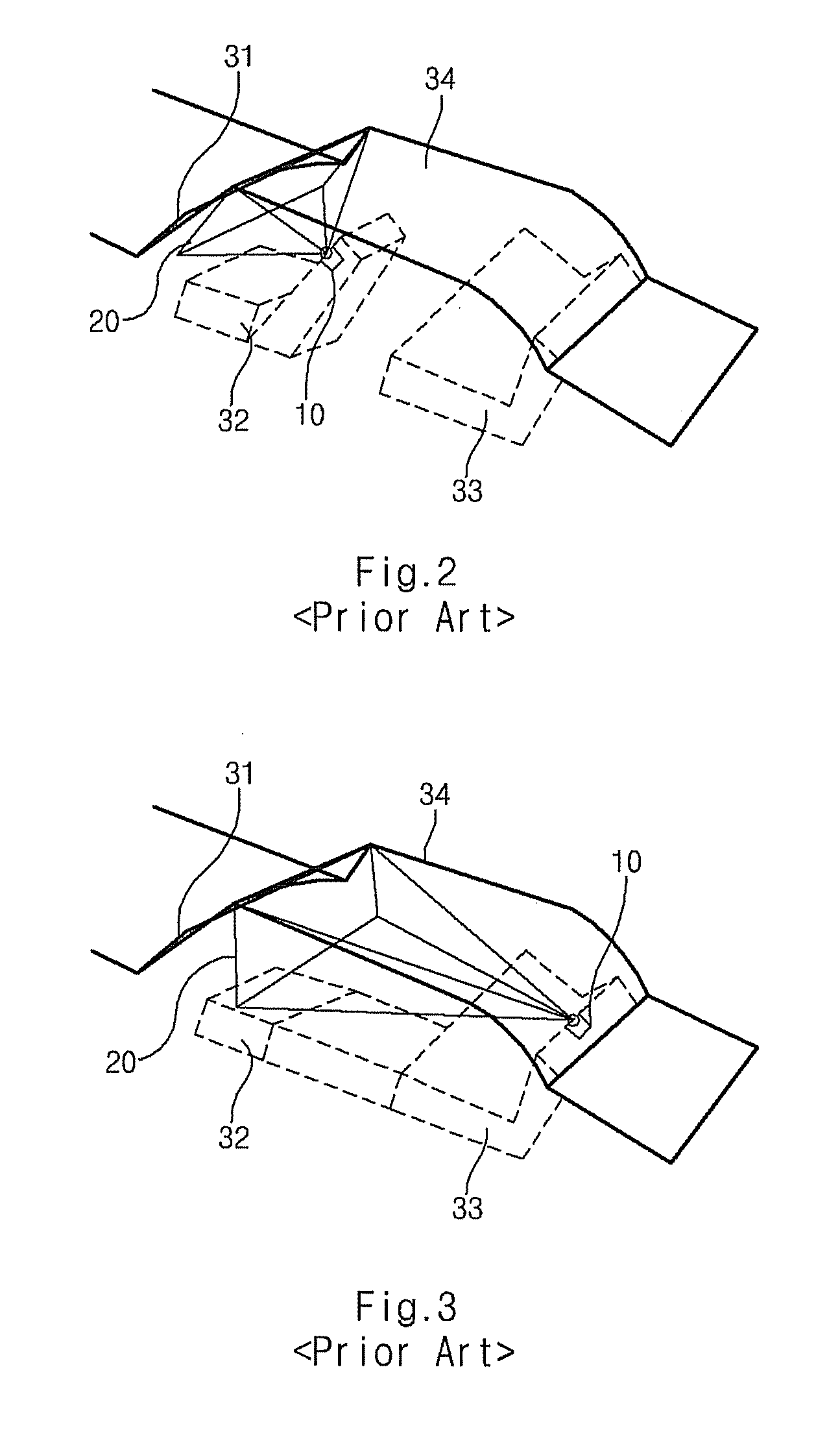 Car theater system using rear projection