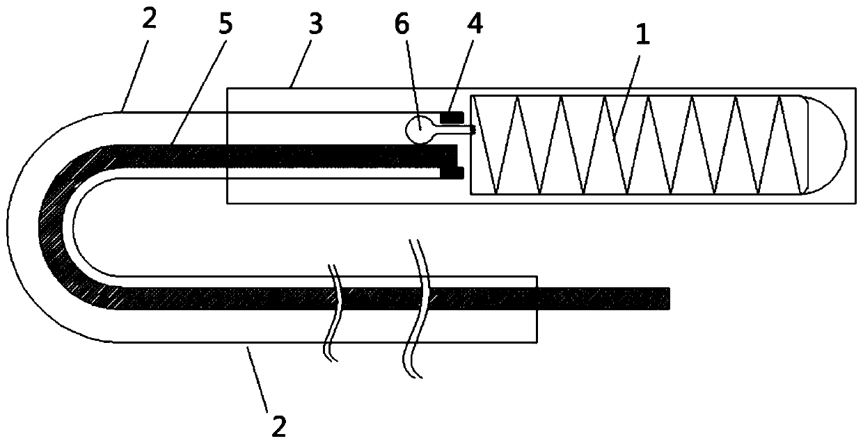 Releasable embolic spring coil system