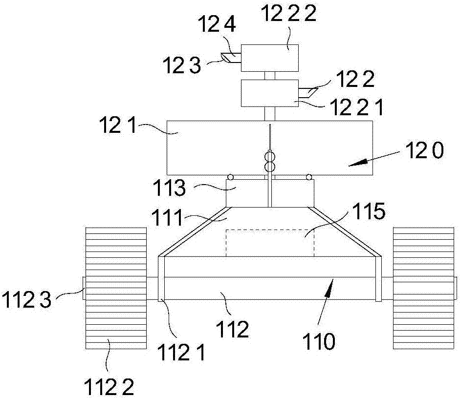 Patrol device and spray system