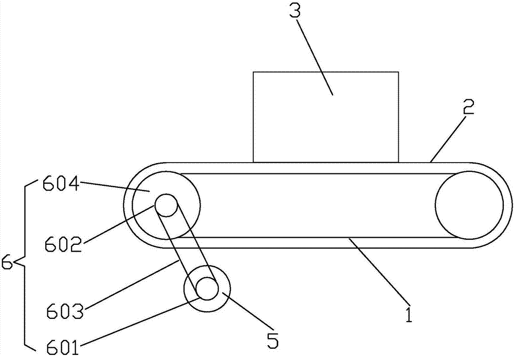 Axle box drying transportation line for railway carriage