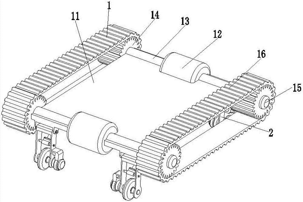 A city municipal sidewalk floor tile laying robot