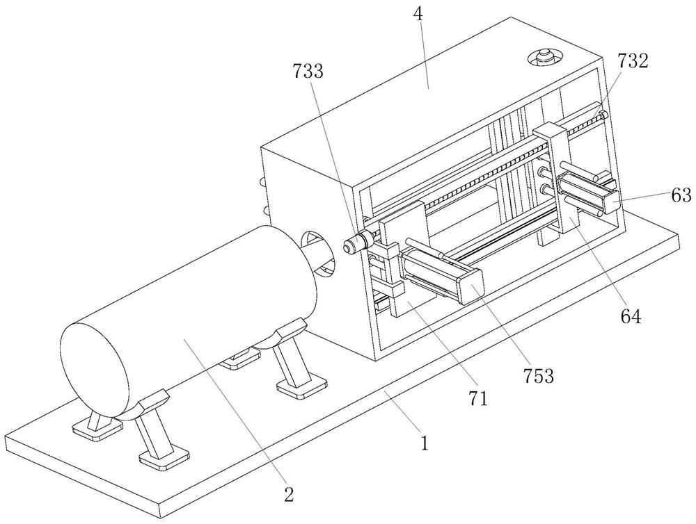 A kind of down filling packaging equipment