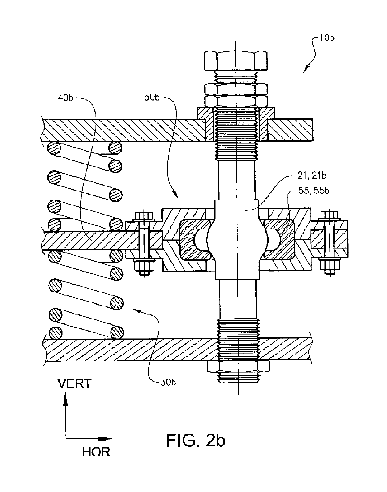 Shock absorbing arrangement configured to withstand impact shock