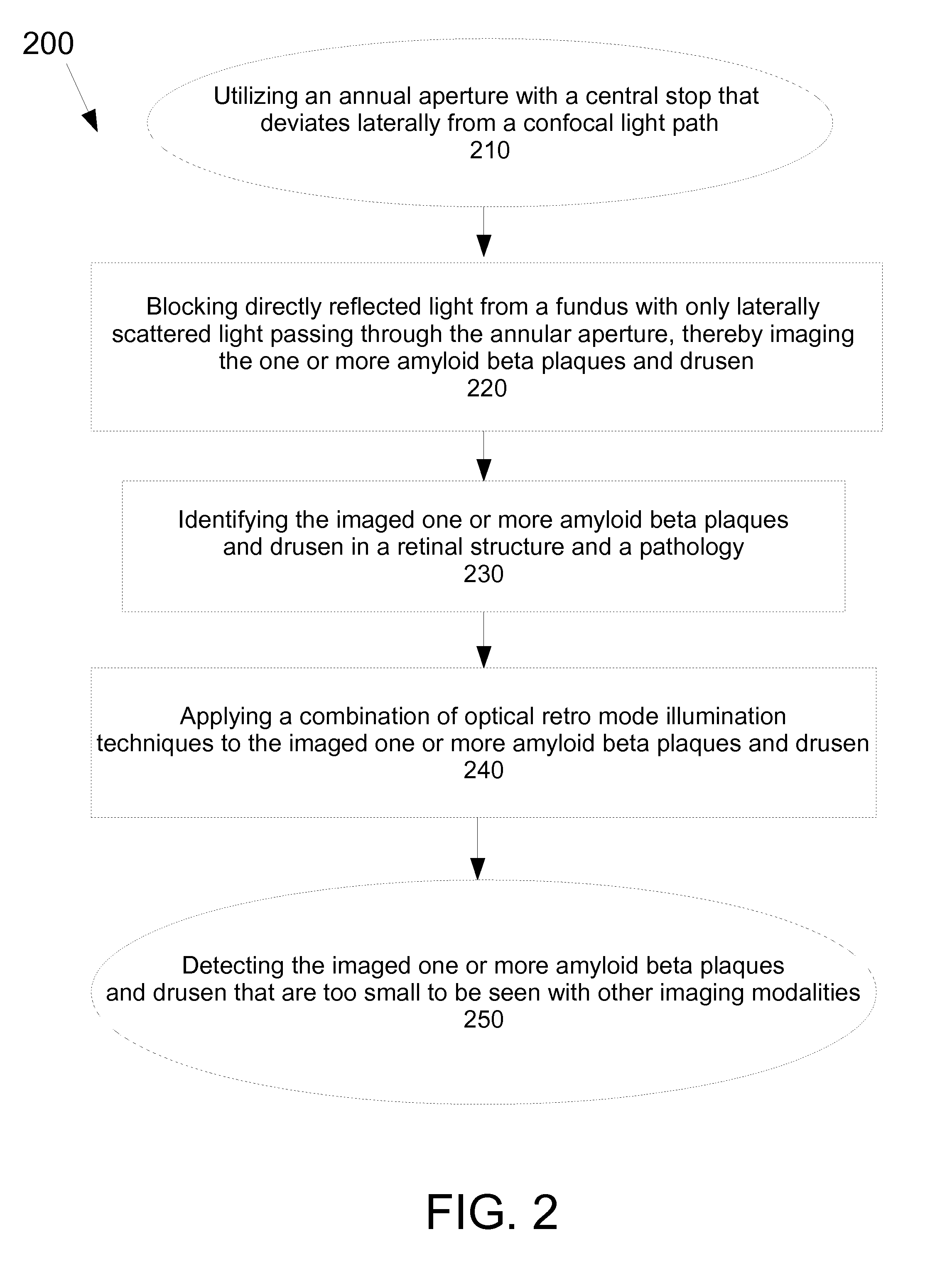 Method for detecting amyloid beta plaques and drusen