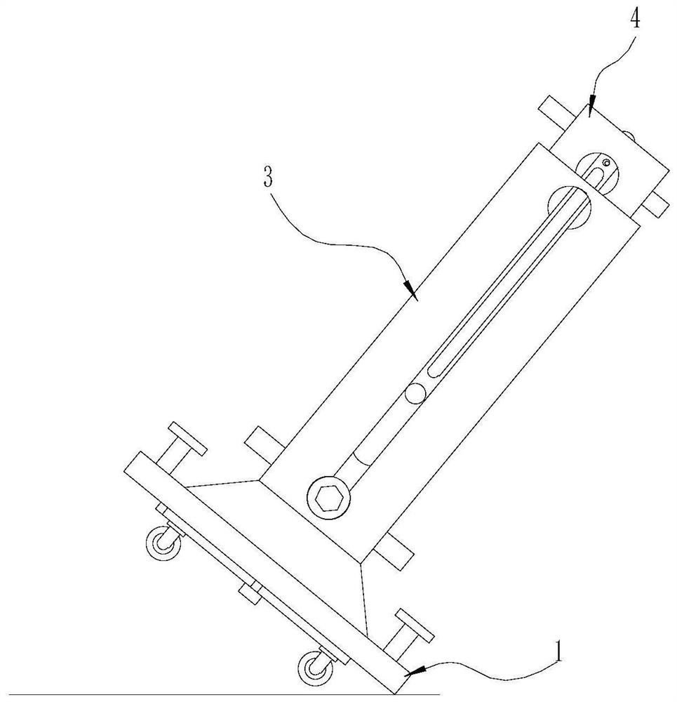 Portable video monitoring rod for road traffic