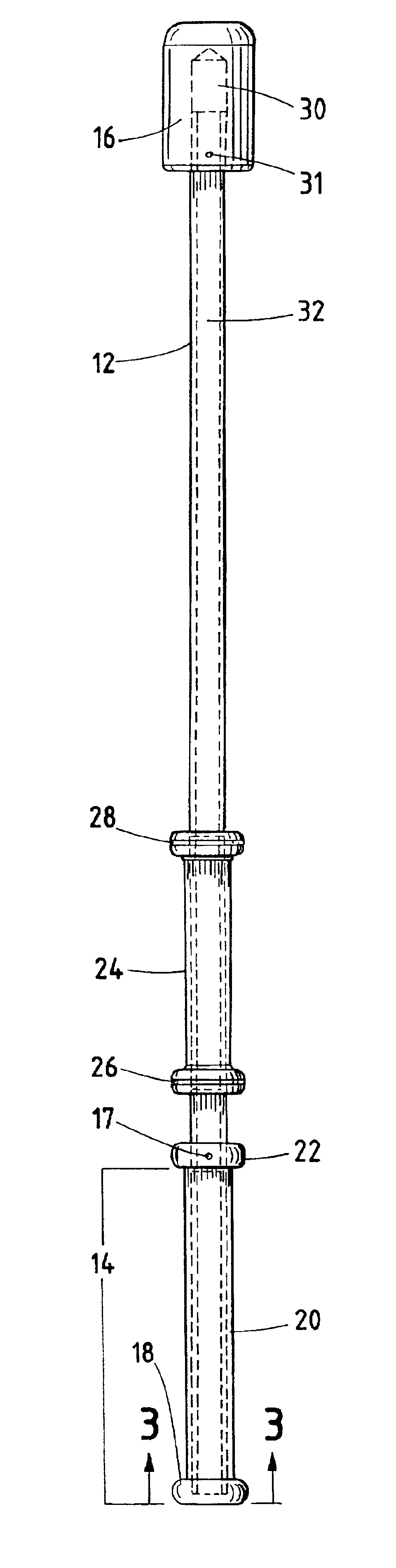 Batting swing trainer and method