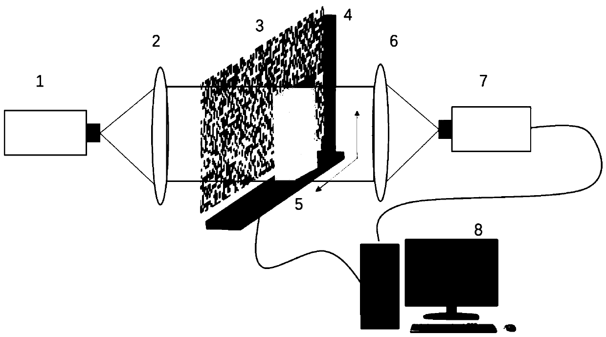 Terahertz compression imaging optimization method and system based on data selection