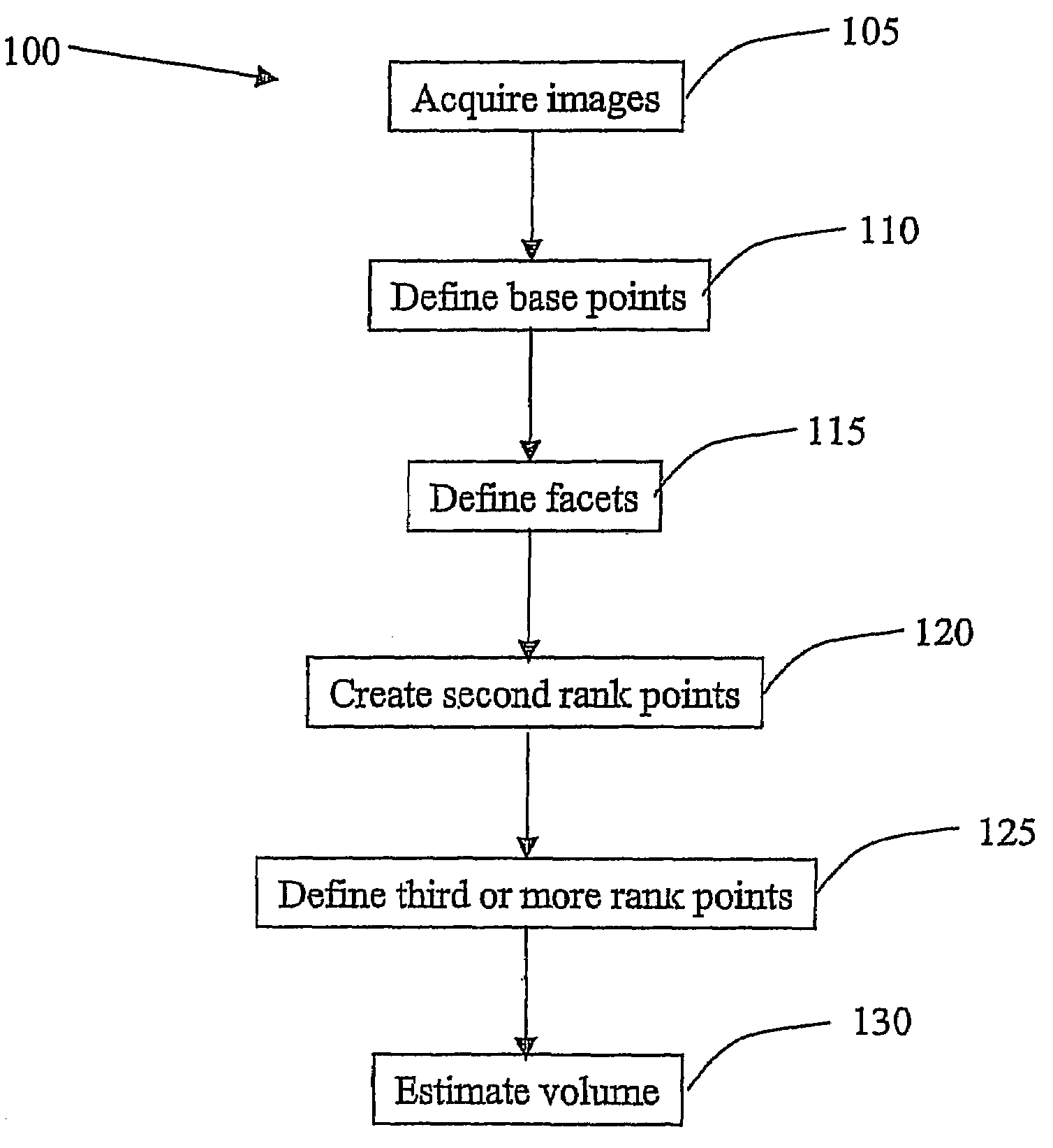 Method of semiautomatic segmentation for the estimation of three-dimensional volumes