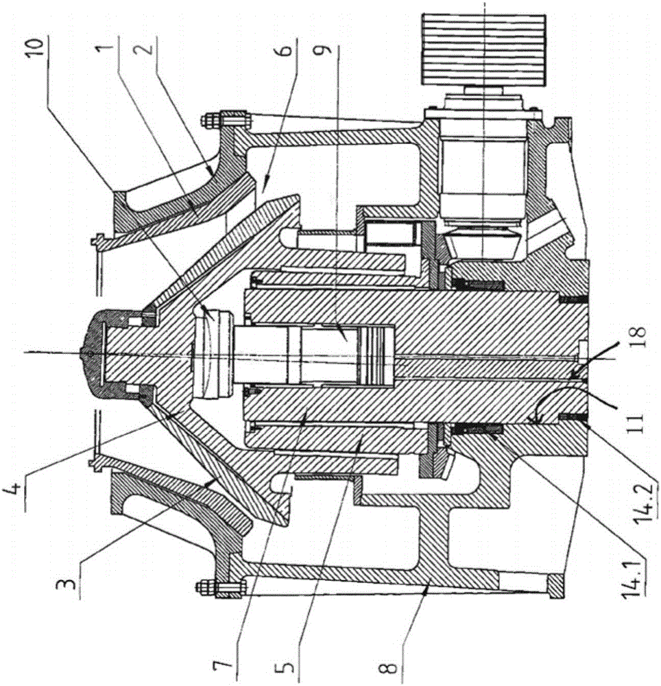 Securing the shaft in a cone crusher