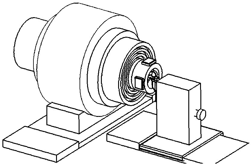 Non-contact precise tool setting gauge of ultra-precise diamond turning tool and tool setting method