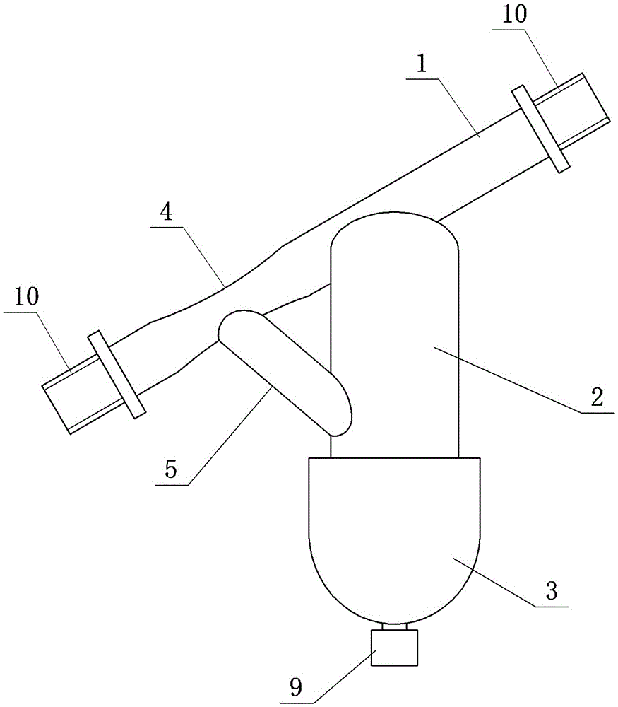 Efficient circulating and filtering device for chemical experiments