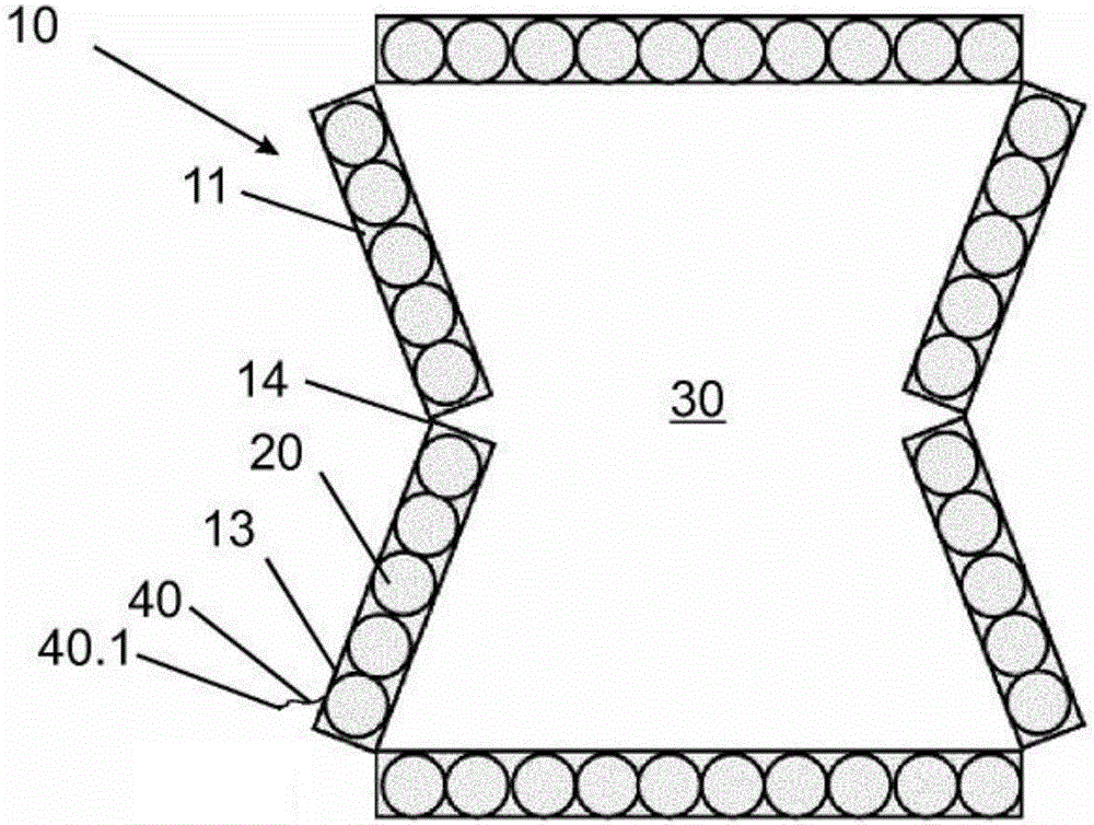 Variable firework battery