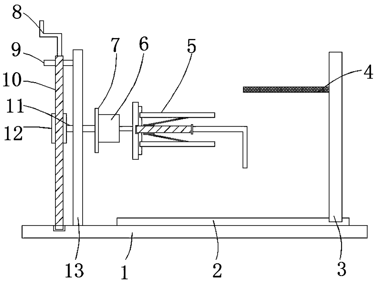 Polishing device for glass reinforced plastic mortar pipeline production