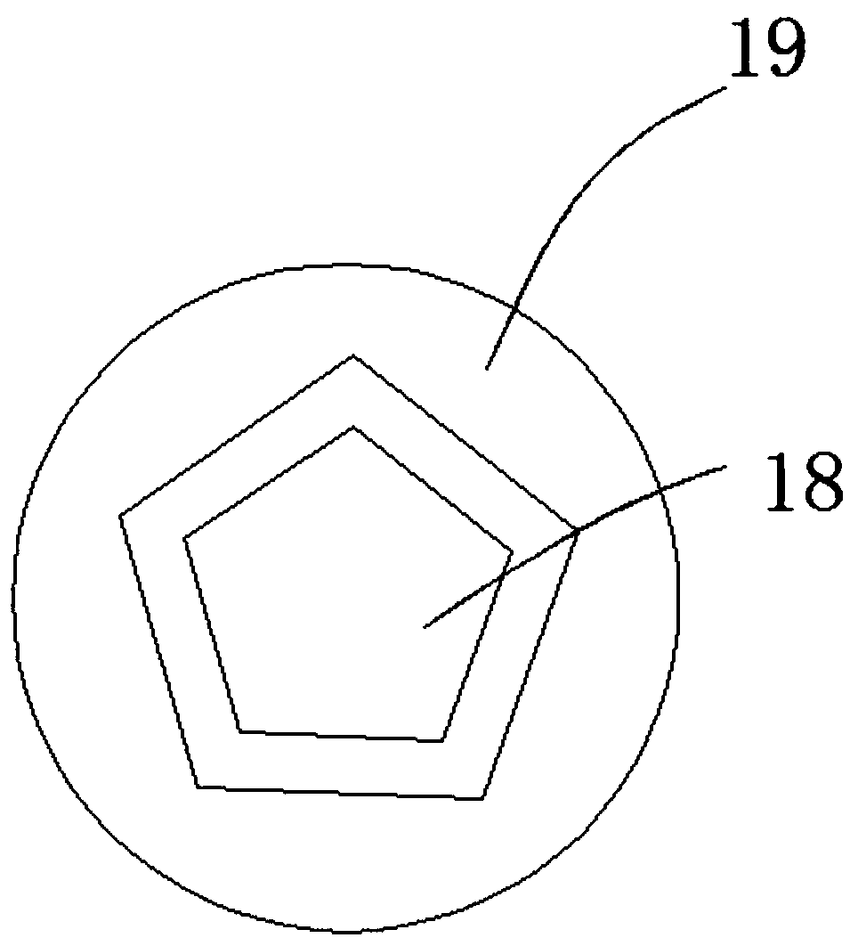 Polishing device for glass reinforced plastic mortar pipeline production