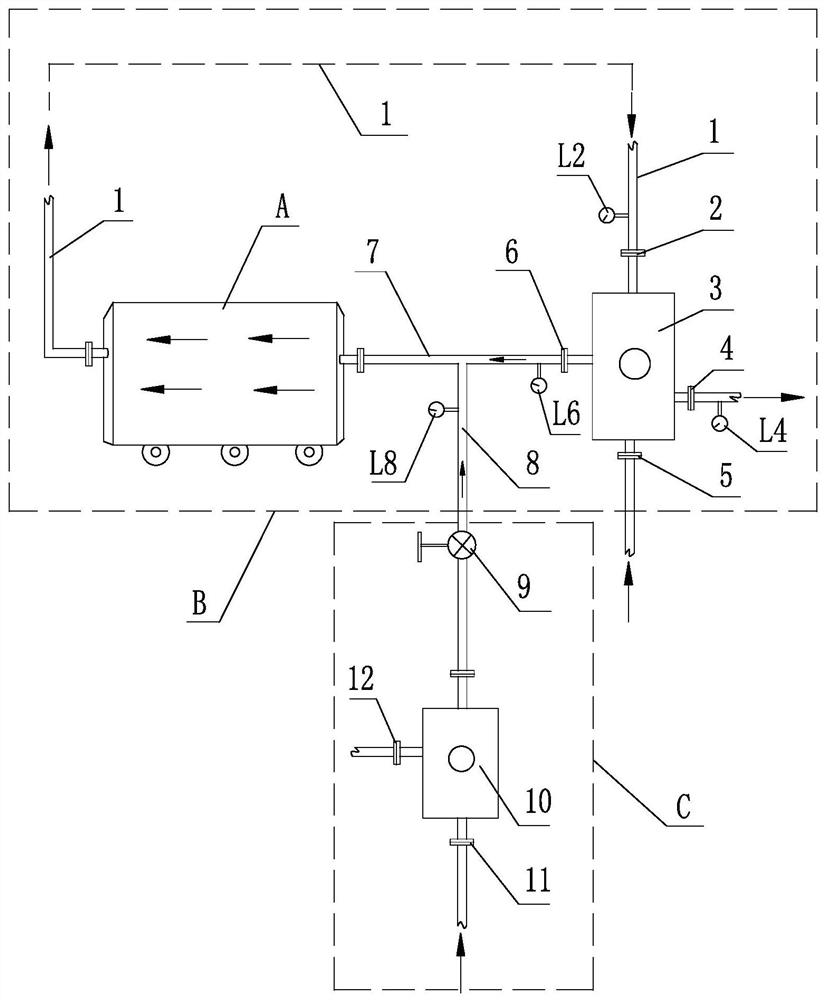 Rapid mechanical deoxidation and nitrogen-enriching gas-conditioning insect prevention method for closed carriage