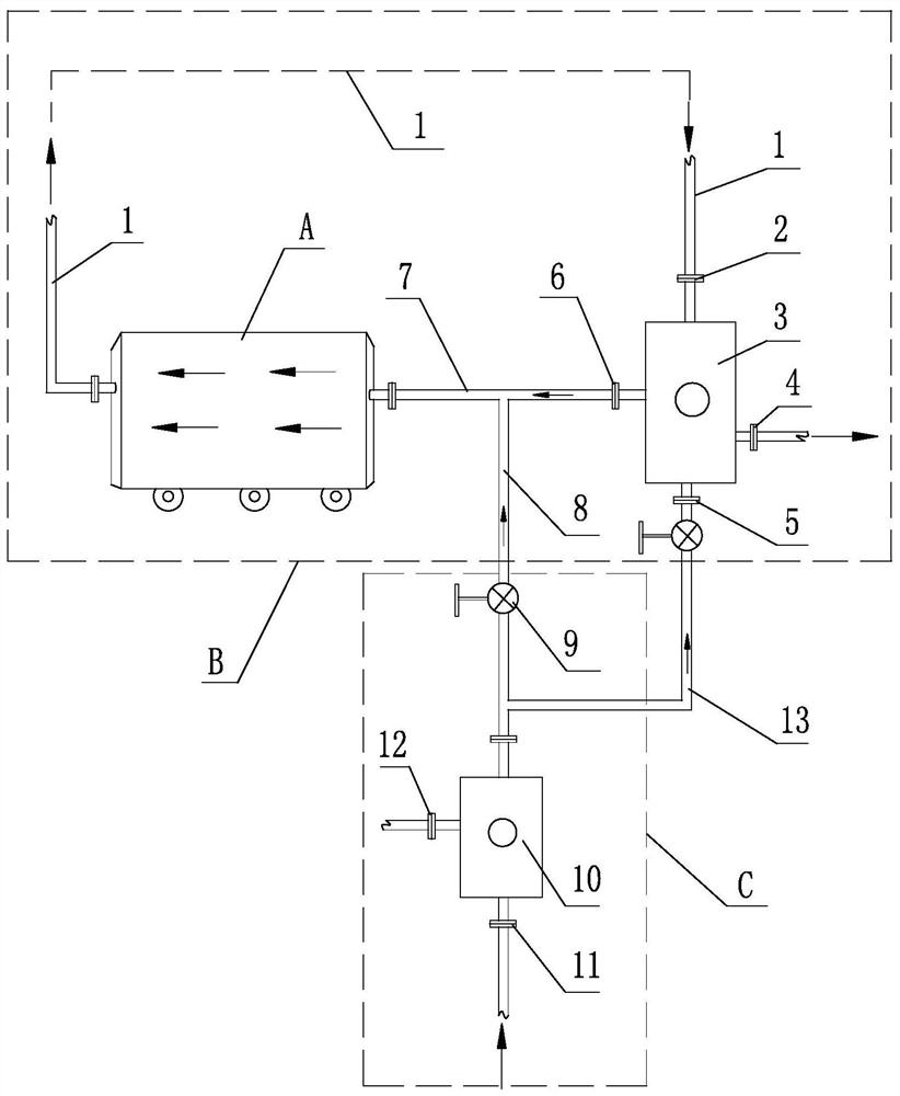 Rapid mechanical deoxidation and nitrogen-enriching gas-conditioning insect prevention method for closed carriage