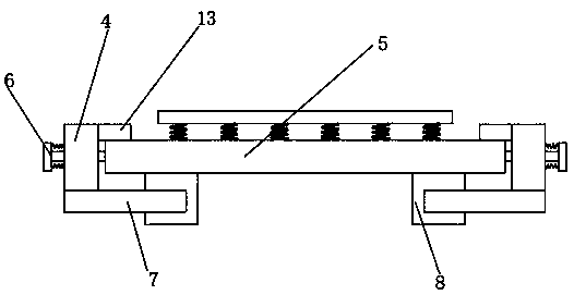 A tail rotate baffle device of a vehicle transport vehicle