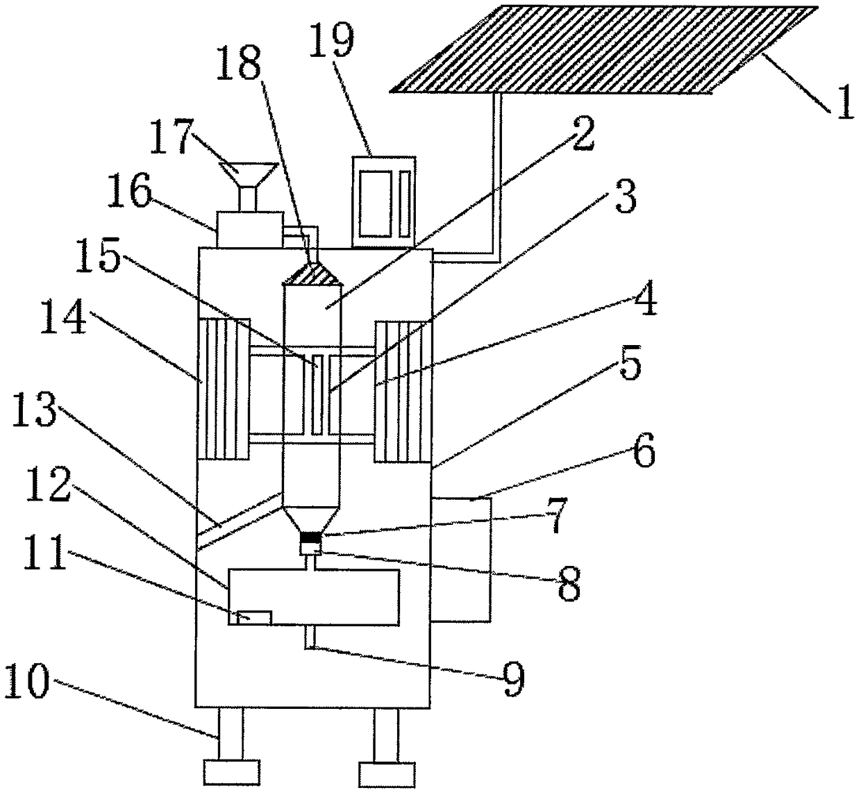 Energy-saving air water making machine