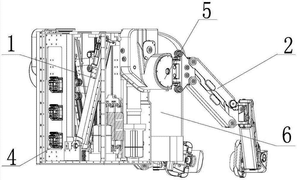 Load-variable upper limb assistance outer skeleton based on ditetragon gravity balancing principle