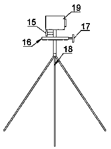 Tracer-particle-based non-contact density profile measuring method in internal wave experiment