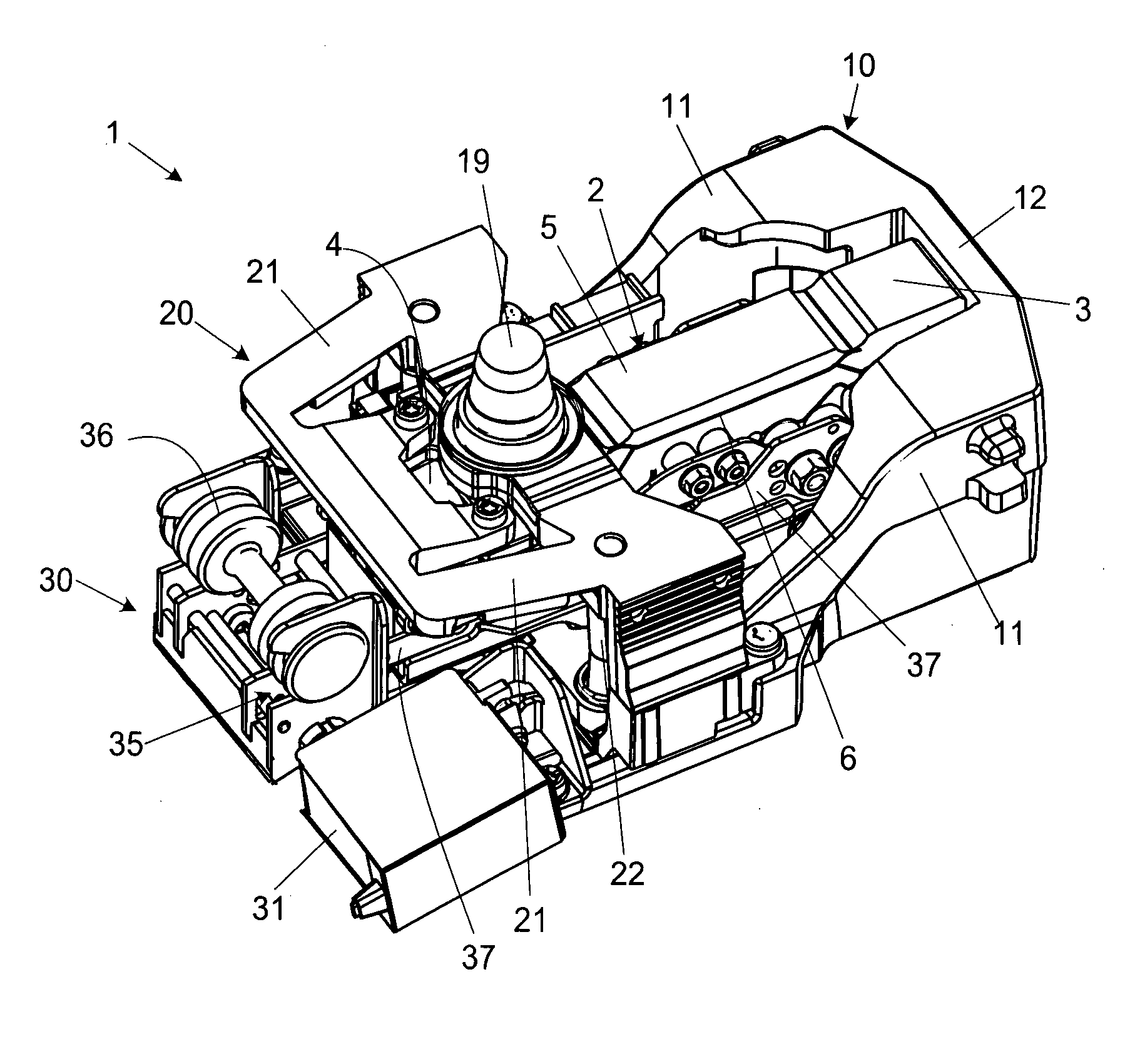 Weighing cell module