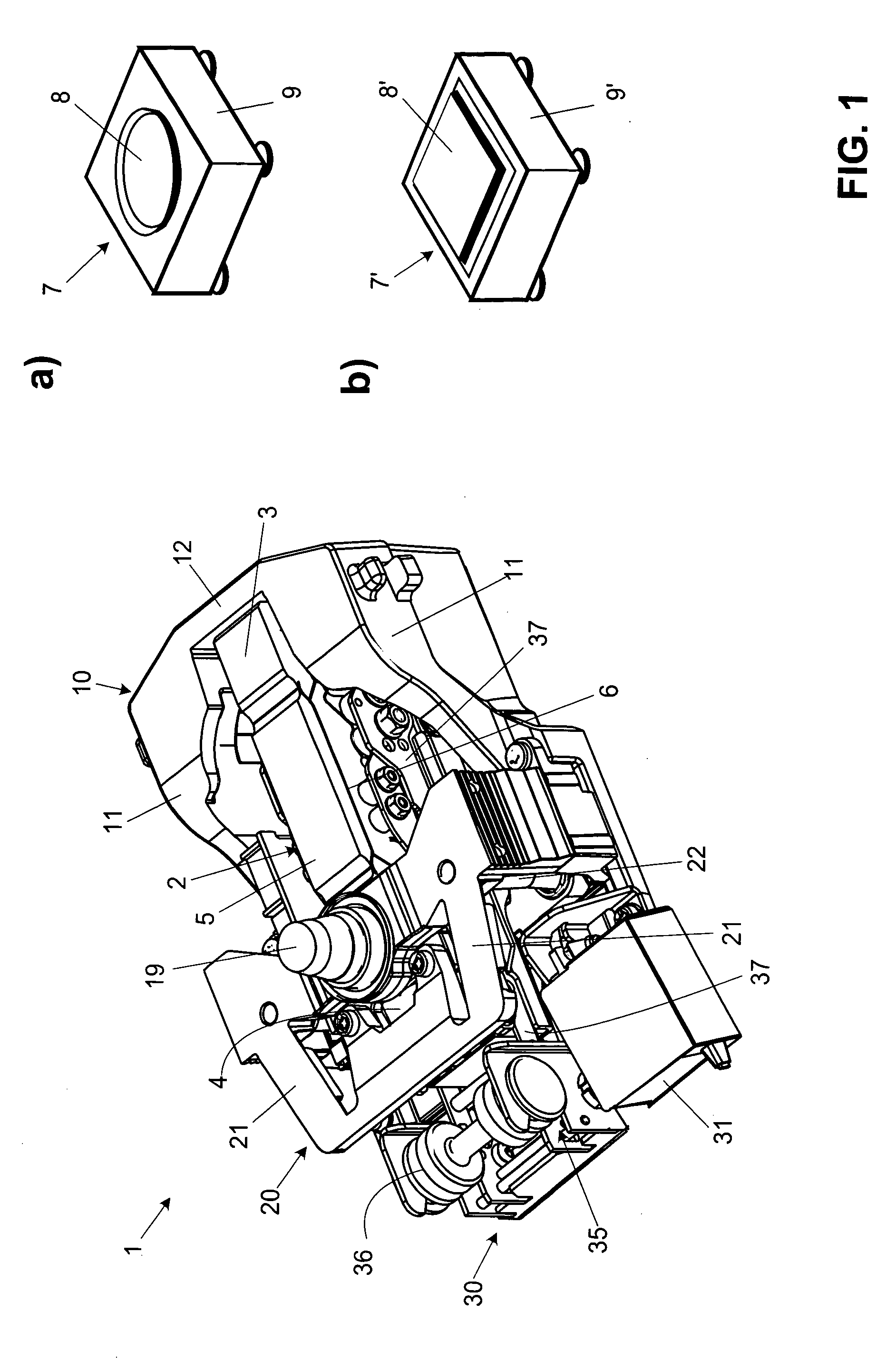 Weighing cell module