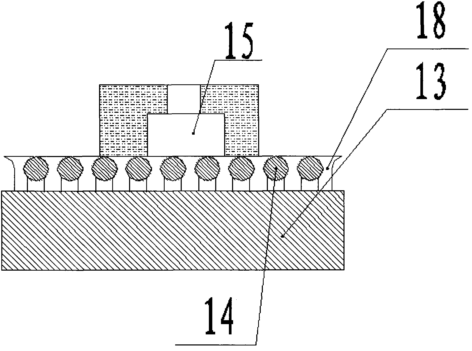 No-riser casting machine