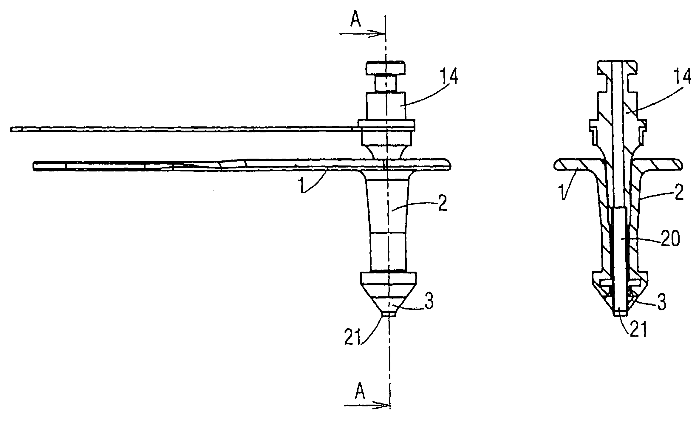 Ear tag for marking animals with organic substance sampling system